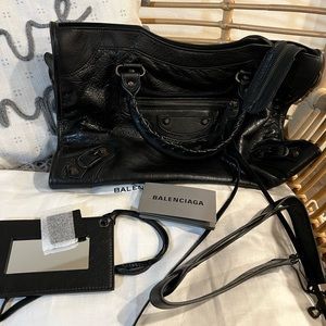 BALENCIAGA Agneau Classic Hardware City